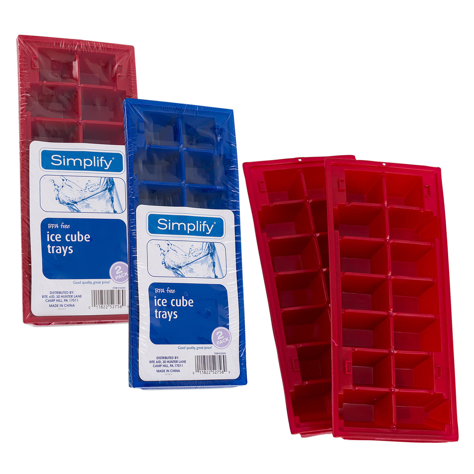 Ice Cube Trays 2-Pack, Assorted 1 Ice Cube Trays 2-Pack, Assorted 1