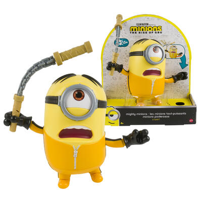 Minions The Rise of Gru Mighty Minions Stuart Action Figure 7 Over 15 Sounds Minions The Rise of Gru Mighty Minions Stuart Action Figure 7 Over 15 Sounds