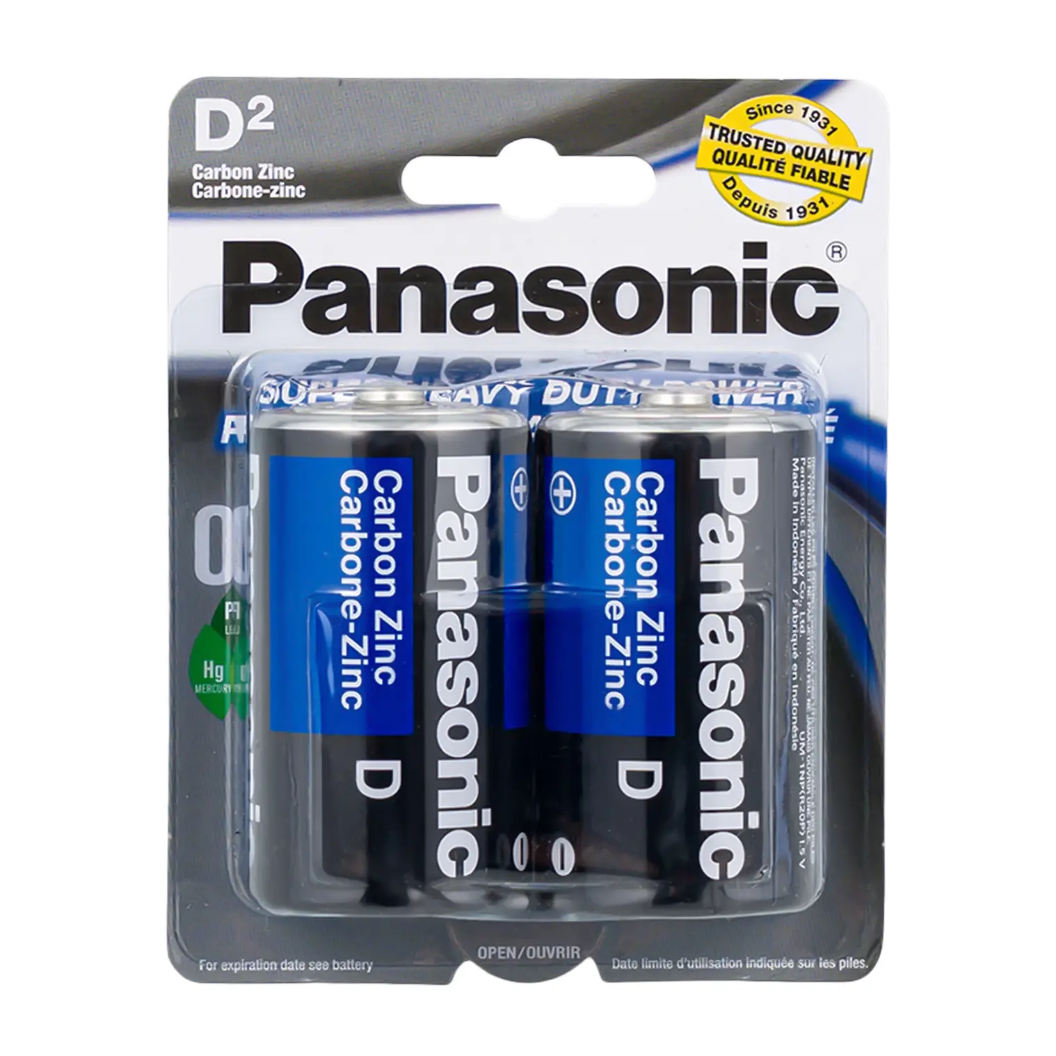 Panasonic D Battery 2-pack 1 Panasonic D Battery 2-pack 1