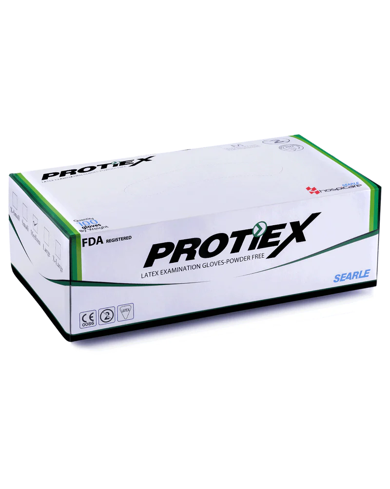 Protiex Latex Examination Gloves (Powdered Free) 1