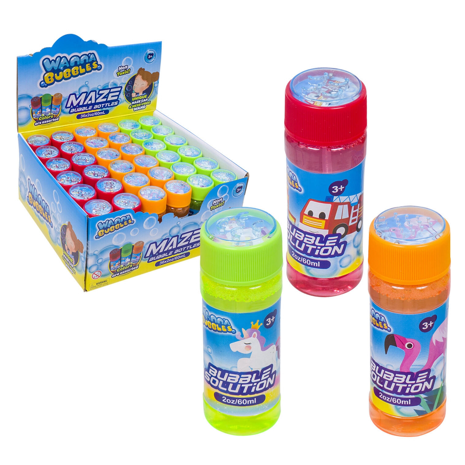 Tub Bubble Toy- 2oz- Assorted 1 Tub Bubble Toy- 2oz- Assorted 1
